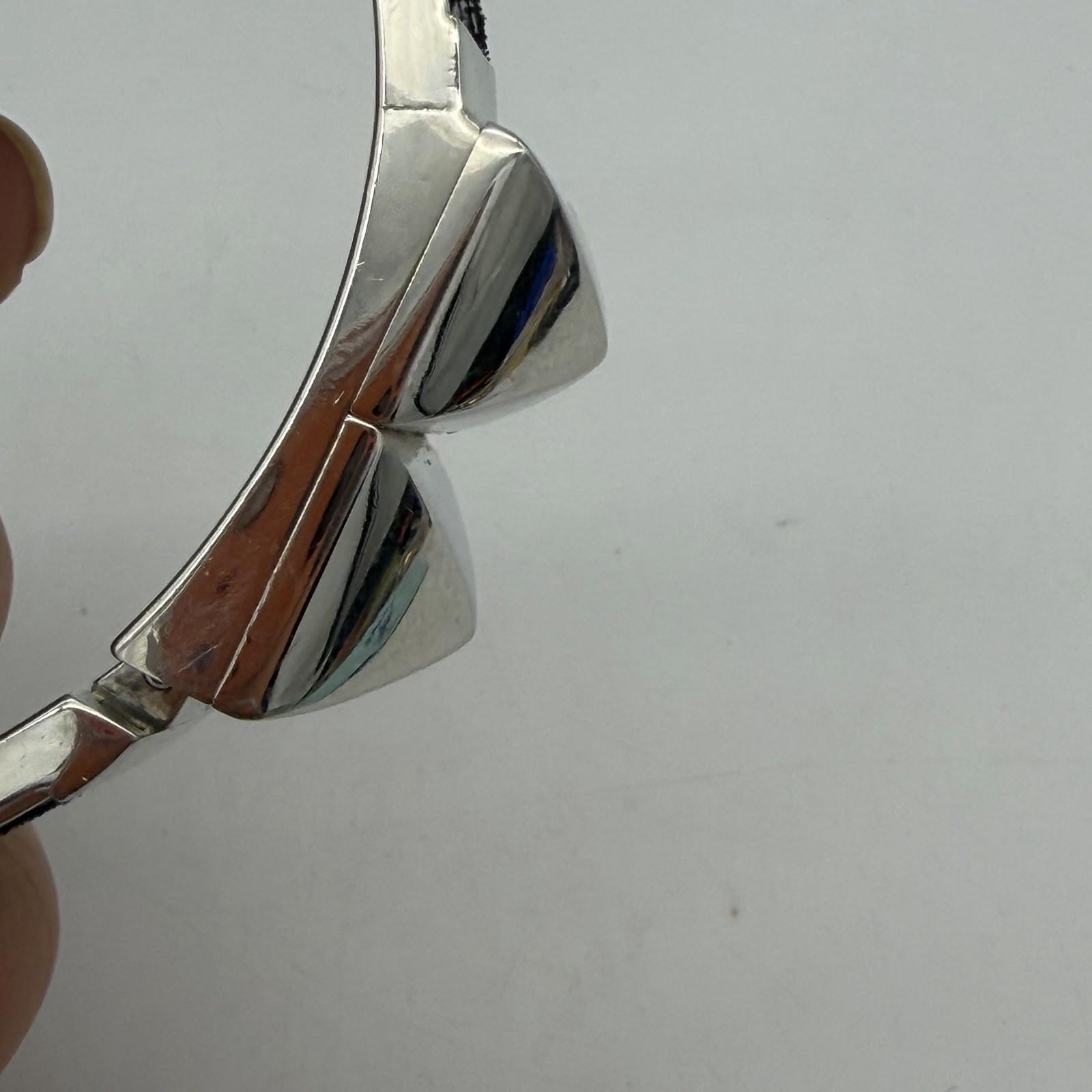 Michael Kors Hinge Bangle Bracelet Studded Snake … - image 10