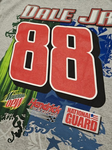 Chase Authentics Nascar 2007 Dale Earnhardt Jr 88 Race Car T-Shirt Men’s 2XL - Picture 2 of 8