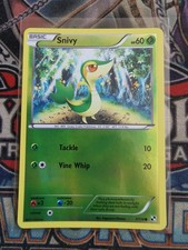Snivy 1/114 Reverse Holo Black & White Base Set Near Mint Pokemon