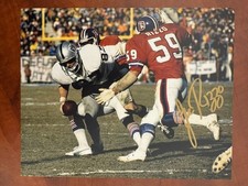Joe Rizzo signed DENVER BRONCOS  8 X 10 Photo