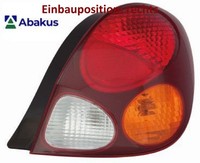 Abakus 212-19D6R-LD-AE Heckleuchte Rechts RüCklicht Hecklicht FüR Toyota