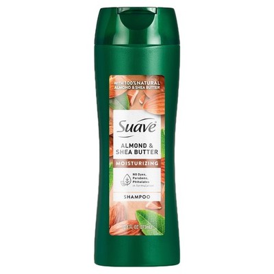 Suave Moisturizing Shampoo  Hair Natural Almond & Shea Butter 12.6OZ