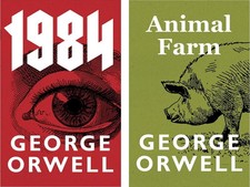 1984 & Animal Farm Set by George Orwell Latest Edition US Item Fast Shipping.. 1984 & Animal Farm Set by George Orwell Latest Edition US Item Fast Shipping..