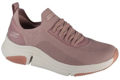 Skechers Bobs Sparrow Flex Instant Clout Damen-Freizeitschuhe pflaumefarben