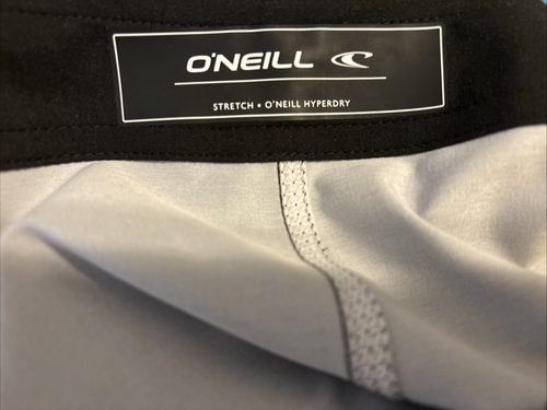 O'NEILL HYPERFREAK Board Shorts Swim BELOW KNEE Black Blue BOYS Size 26" Waist - Picture 6 of 9