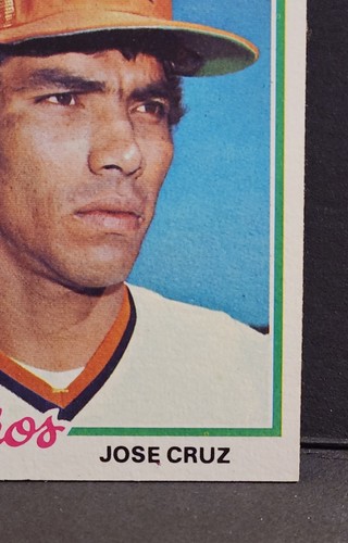1978 TOPPS BASEBALL SET BREAK #625 JOSE CRUZ HOUSTON NM/MT - Picture 4 of 9