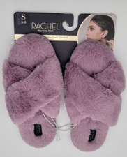 Rachel Roy Women s Slippers Size S 5/6 Pretty purple. Spring Foam New