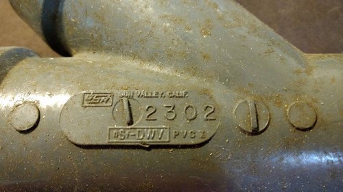 SUN VALLEY 2" 45 degree "Y" Fitting SLIP PVC I #2302 Heavy Duty - Picture 2 of 3