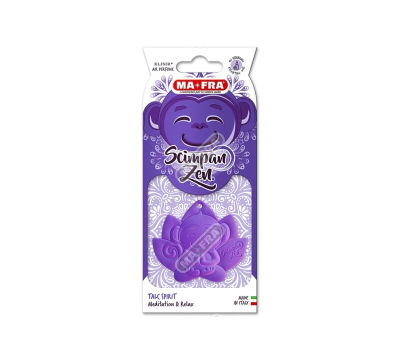 MA-FRA SCIMPANZEN TALC SPIRT PROFUMATORE AUTO PROFUMO COLONIALE H1136