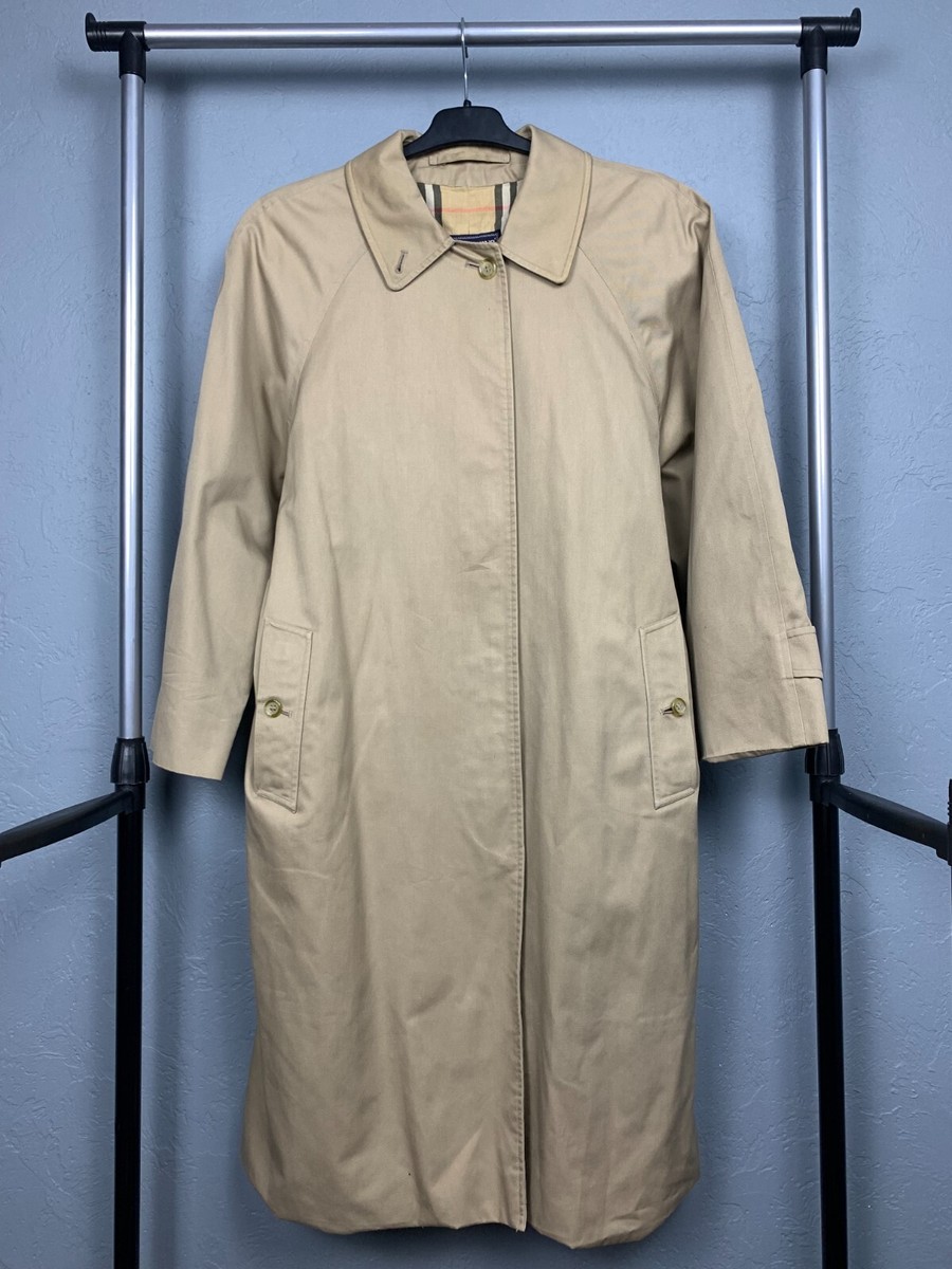 Burberry's Vintage Womens Trench Coat Jacket Size UK 12 | eBay