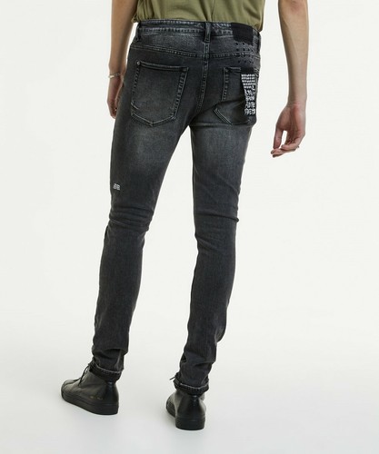 Ksubi Van Winkle Angst Grey Jeans Size 