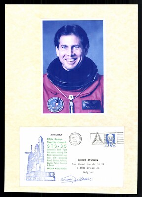 Samuel T. Durrance Amerikanischer Astronaut STS-35 Original Signiert # G 43775