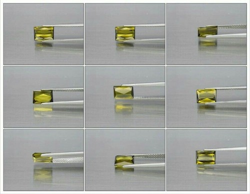 0.98 Ct Turmalina Natural Amarill Verdoso Claridad VVS Sin Tratar Mozambiq(Video - Bild 2 von 2