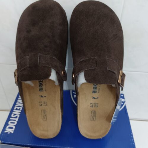 Birkenstock Boston Sandals Suede various colors New Slippers from 36 to 44 EU - Afbeelding 17 van 24