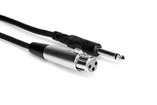 Hosa - PXF-110 - Mono 1/4" Male to 3-Pin XLR Female Audio Cable - 10 ft.