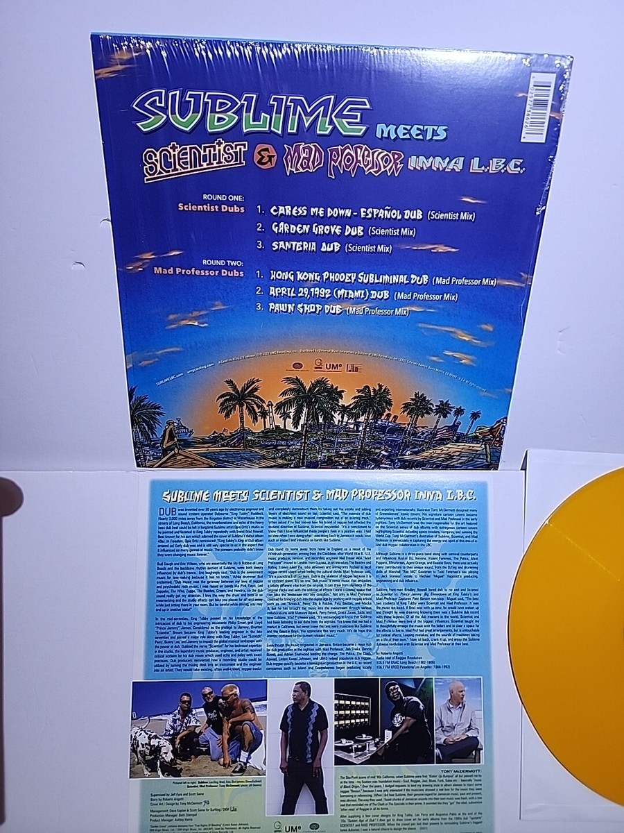 SUBLIME - MEETS MAD SCIENTIST - LTD RSD - YELLOW SUN VINYL