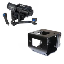 Polaris Sportsman 6x6 Big Boss 2011-19 Winch and Mount Kit KFI SE35 Stealth