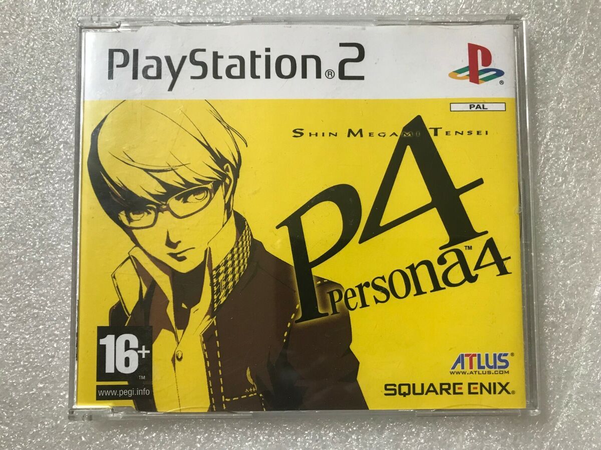 Shin Megami Tensei Persona 4 PS2 PROMO RARE PlayStation 2 Shin Megami Tensei Persona 4 PS2 PROMO RARE PlayStation 2