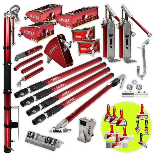 Level 5 tools 4617P Complete Drywall Finishing Set for sale online eBay