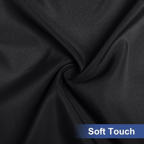 Rectangle Tablecloth Cover - Waterproof Polyester - Fits 6 Foot Folding Tables - Picture 4 of 11