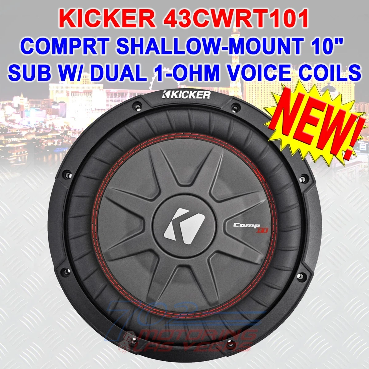 Kicker shallow mount 10 sales