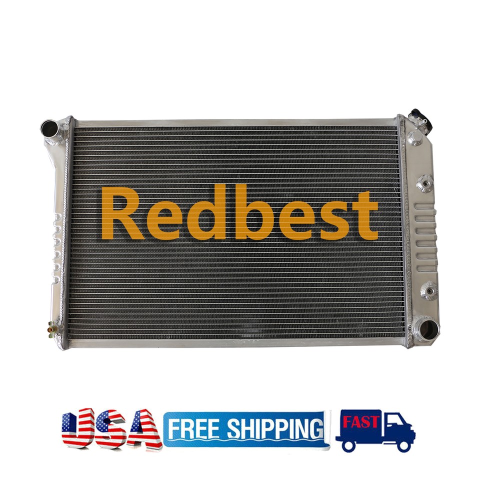 Chevy K20 Radiator 3 Row Aluminum Radiator For 1973-1986 Chevy/GMC C/K C10 C20 C30 K10 K20 ...