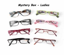 6 Pack Calabria Brand Random Assorted Reading Glasses LADIES SMALL Power Options