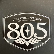 Lot of 4 FIRESTONE WALKER 805 Union Jack STICKER decal craft beer brewery Jack