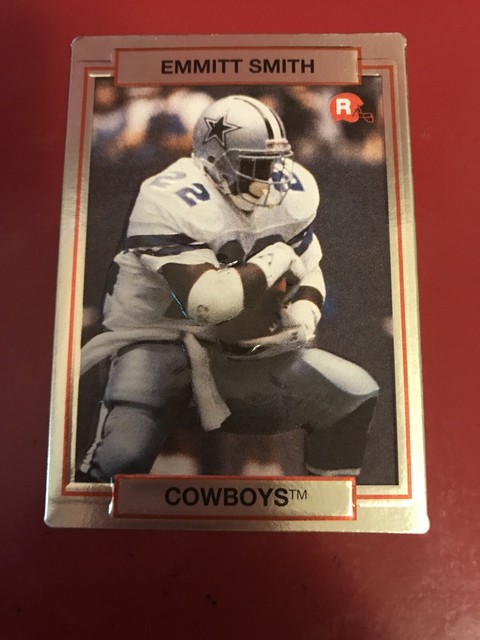 1990 EMMITT SMITH Action Packed Football ROOKIE CARD 34 DALLAS 