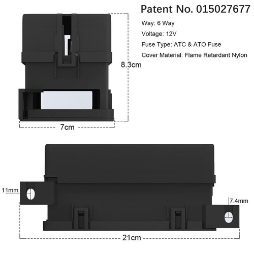 JD1912 Car Relay Harness 12V 40A 4 Pin SPST 12AWG Harness Sockets 2pcs - Picture 54 of 54