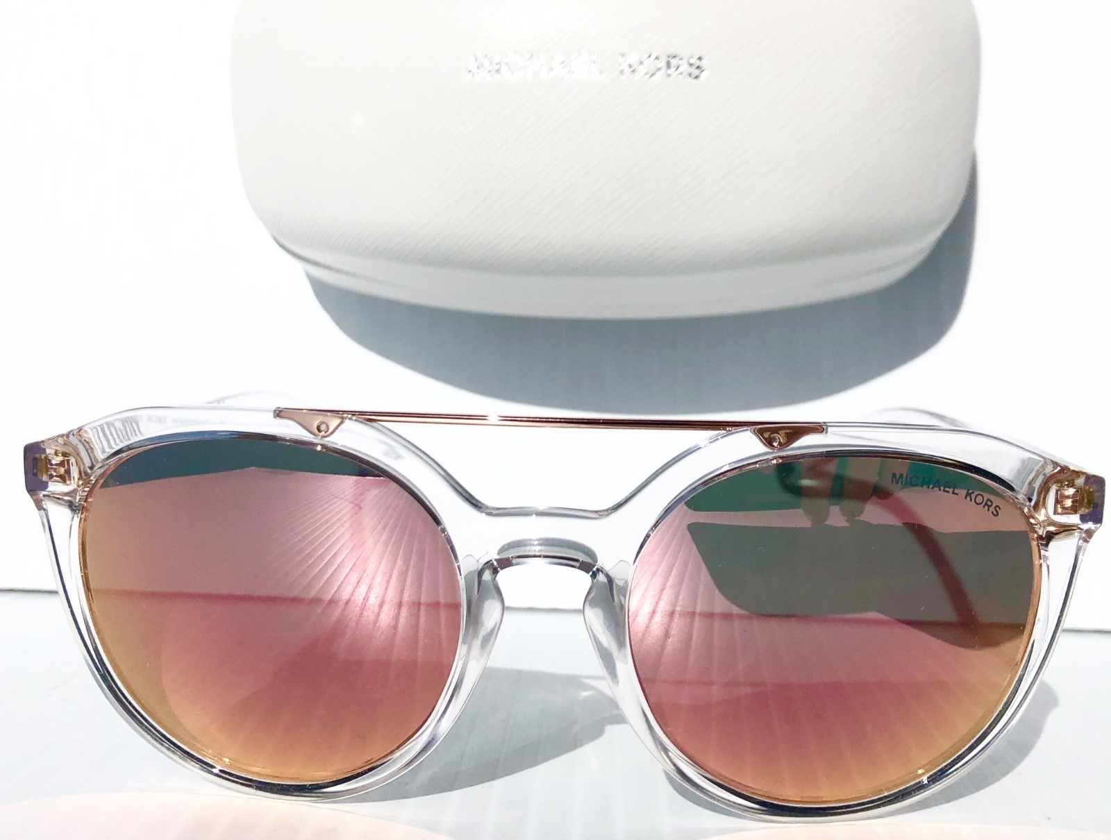 Michael Kors Cape May women’s glasses MICHAEL KORS Womens Cape May Transparent Eyeglasses  main image 4
