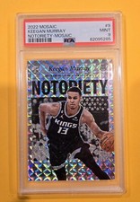 2022 Panini Mosaic Rookie Keegan Murray | Notoriety Mosaic | PSA 9