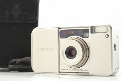NEAR MINT + Case】 Fujifilm Tiara Zoom 35mm Point & Shoot Film