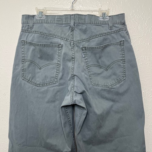 Levis Silvertab Jeans Herren 34x34 Grün Baggy Vintage 90s Skater - Bild 16 von 18