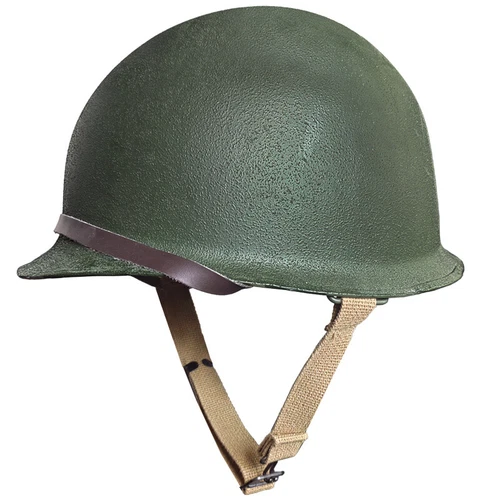 WW2 WWII US M1 Helmet Steel Helmet Green Military Army Tactical Helmets Replica