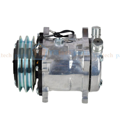 12V SD5H11 A/C Compressor 6374 SD5H116374 For Sanden 2PK 125 mm