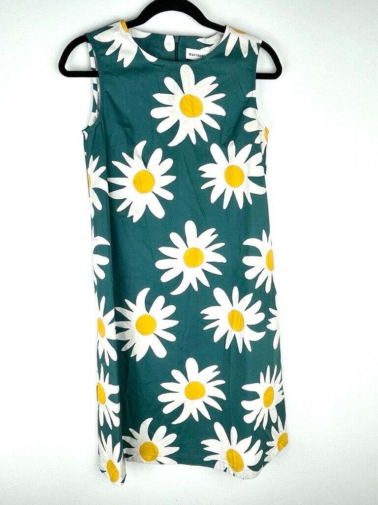 Marimekko Rakastaa Ei Rakasta Poplin Shift Dress Women's Marimekko Rakastaa Ei Rakasta Poplin Shift Dress Women's