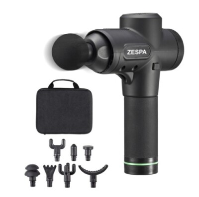 Zespa Body Bolt Full Body Massager Vibrating Wireless Massage Gun black  ZP2420