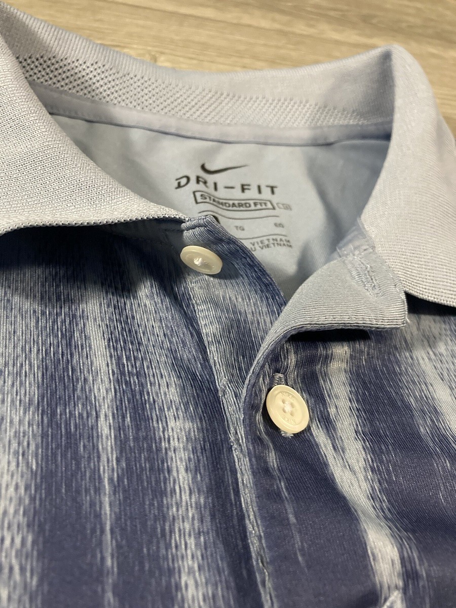 nike dry vapor fog print polo shirt