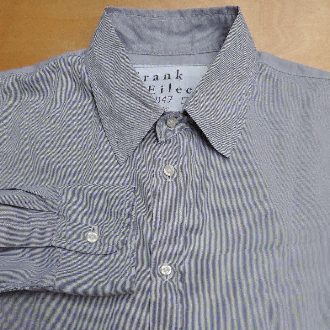 Frank & Eileen SUPER 100’s 2-PLY COTTON Frank & Eileen Shirt Womens S Blue Shirley Super 100s 2-Ply