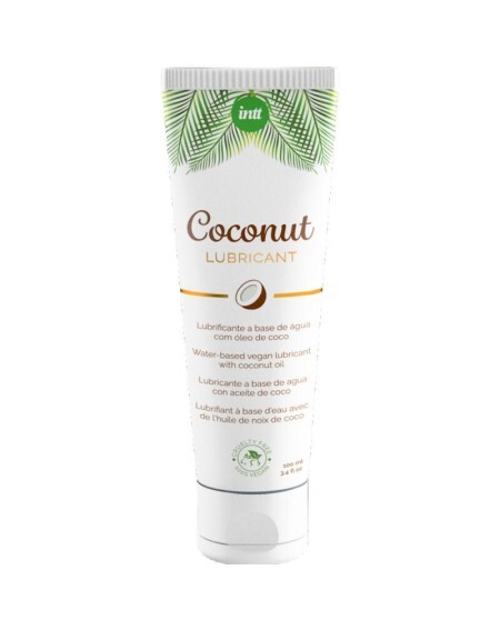 Intt - Lubricante Vegano A Base De Agua Con Sabor Intenso A Coco