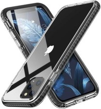 For iPhone 12 Mini / 12 Pro Max Case Clear Hybrid Shockproof TPU Bumper Cover