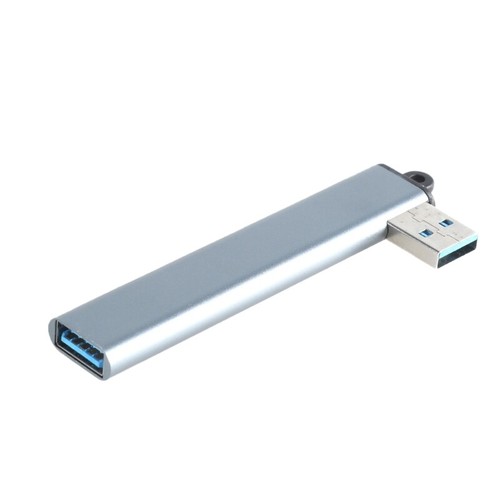 USB Male to 3 Port USB 2.0 and 1xUSB Adapter 90 Degree for PC Laptop Mouse - Picture 6 of 8
