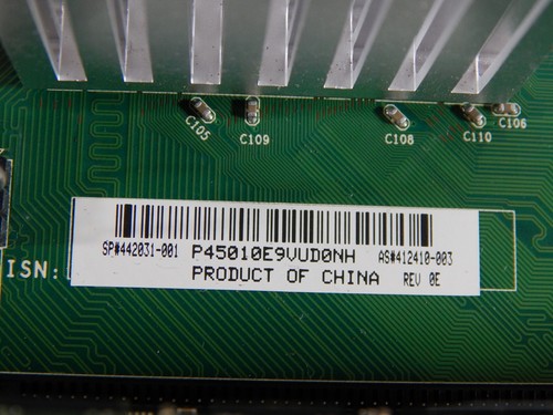 Scheda madre PC HP 1 GB DDR2 Intel Core 2 Duo 6400 2 x 2,13 GHz 442031-001 412410-003 - Foto 2 di 5