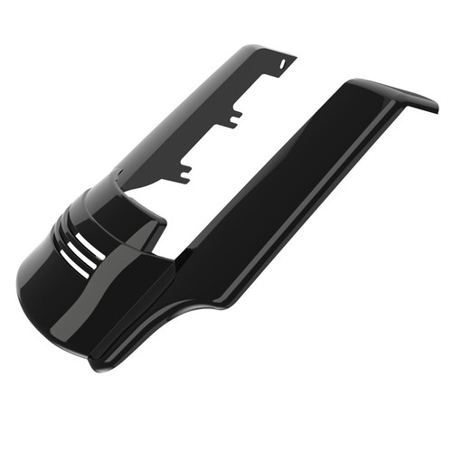 Extensión de guardabarros trasero estirado negro doble recorte para 2009+ Harley Touring - Imagen 11 de 16