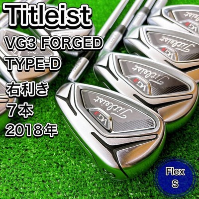 Titleist VG3 TypeD 7 Iron Set 2018 Men