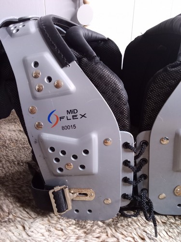 Almohadillas de hombro de fútbol Schutt Mid Flex 80015 talla XL - Imagen 2 de 8
