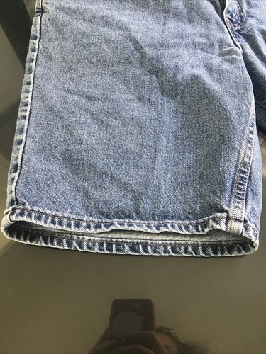 Pantalones Cortos Jean Para Hombre Vintage Años 80 90 Levi's 505 Denim EE. UU. Talla 36 Lavado Medio - Imagen 4 de 11