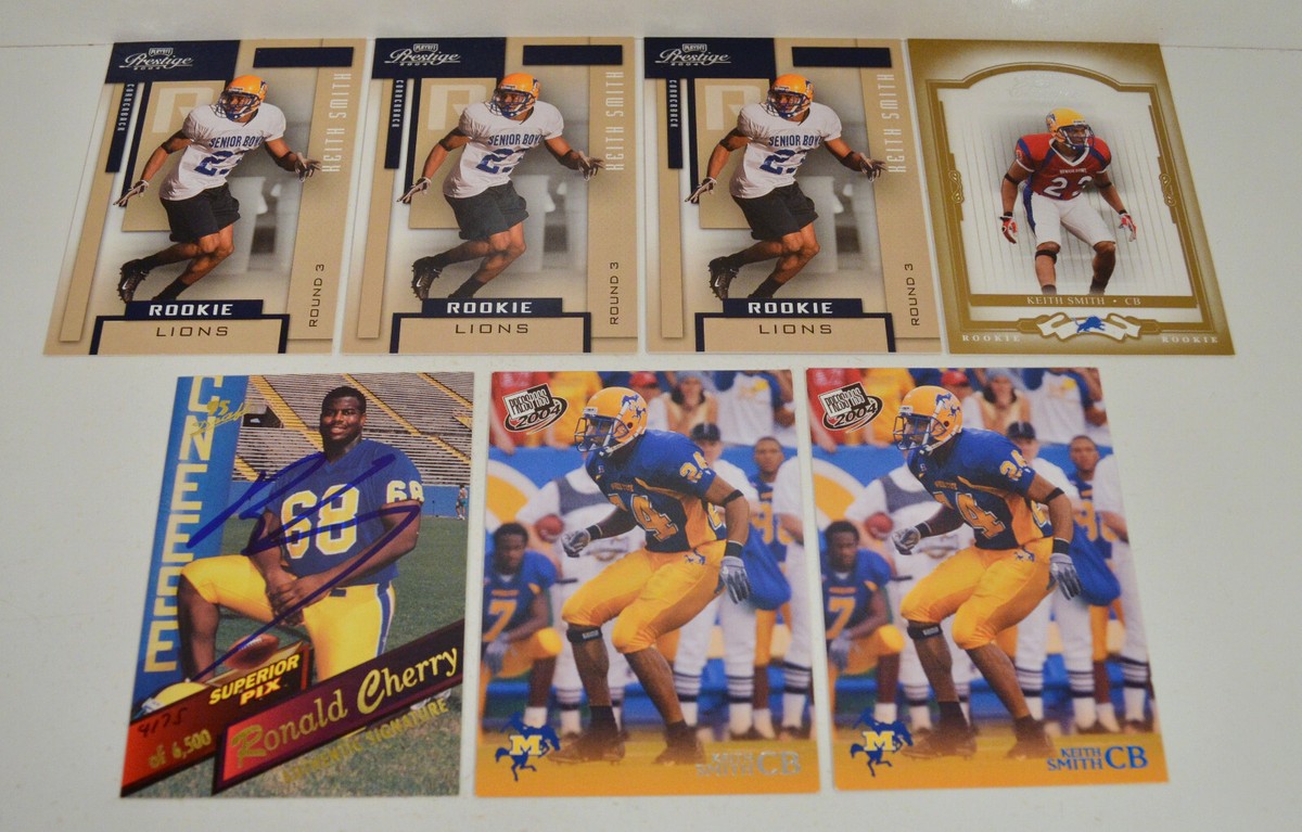 McNeese State Cowboys College Football Card Lot Keith Smith Ronald  Cherry