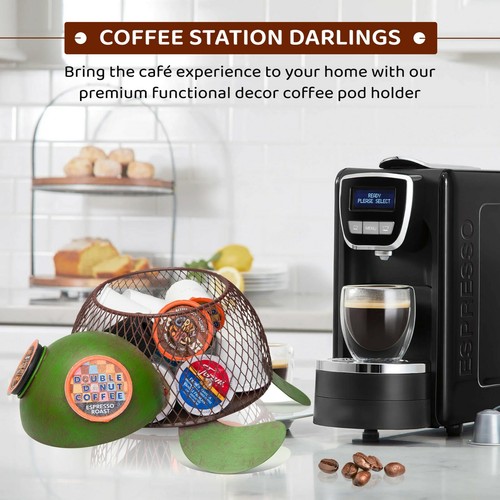 Made Easy Kit Coffee Pod Organizer - Home Coffee Bar Functional Décor - Storage - Picture 66 of 137